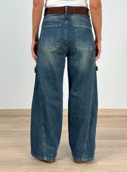 Vaquero Cargo Baggy Azul
