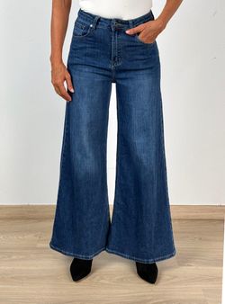Vaqueros Wide Leg Azul Índigo