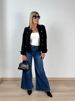 Vaqueros Wide Leg Azul Índigo