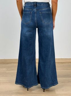 Vaqueros Wide Leg Azul Índigo