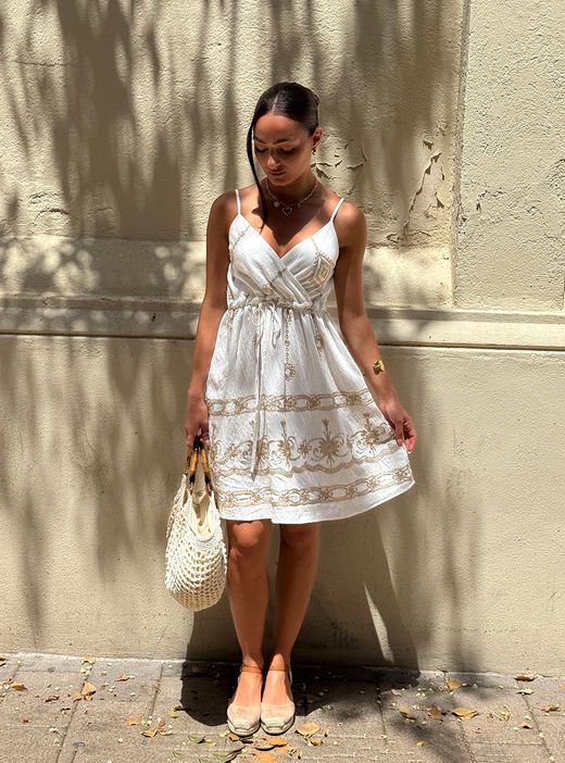 Vestido Altafulla blanco