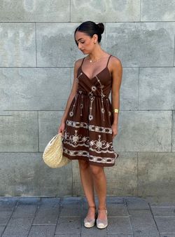 Vestido Altea marrón