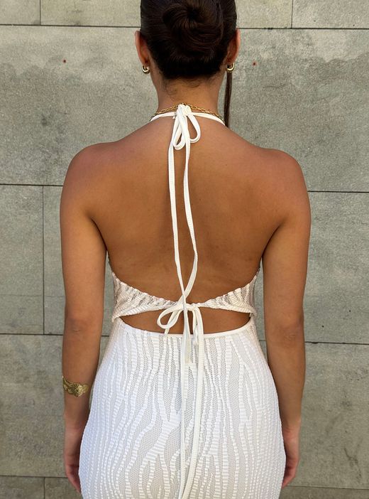 Vestido Amalfi blanco