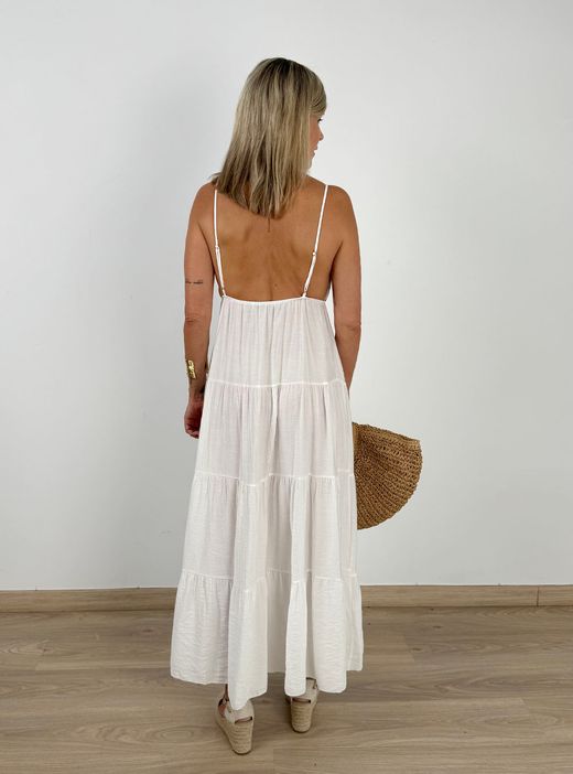 Vestido Banús blanco