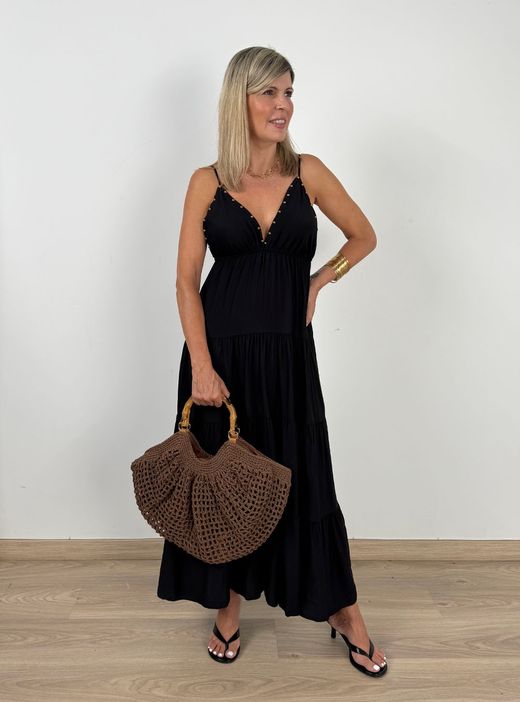 Vestido Banús negro