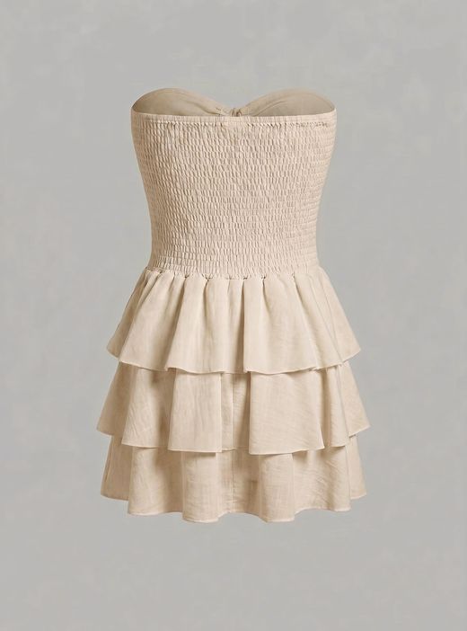 Vestido Brisa beige