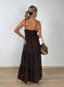 Vestido Calonge marrón