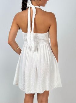 Vestido corto Brenda blanco