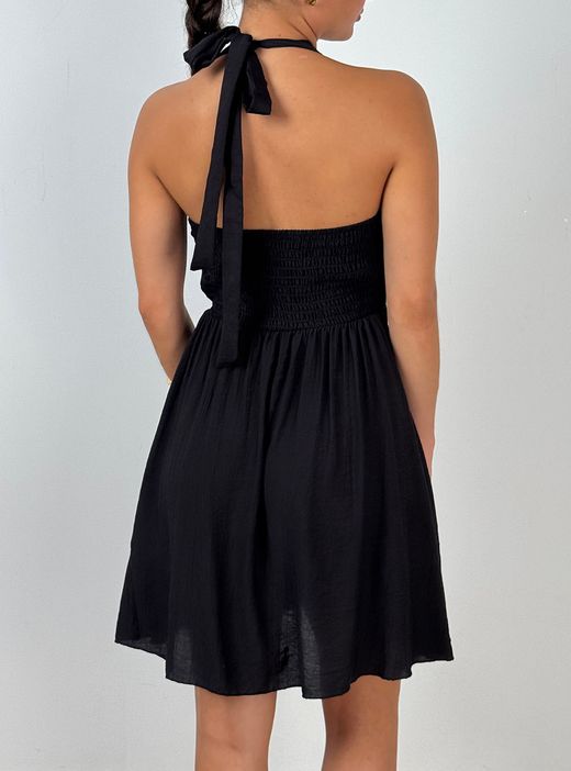 Vestido corto Brenda negro