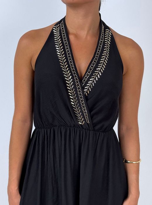 Vestido corto Brenda negro