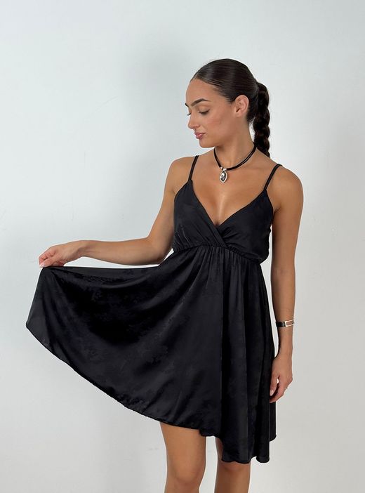 Vestido corto Diana negro