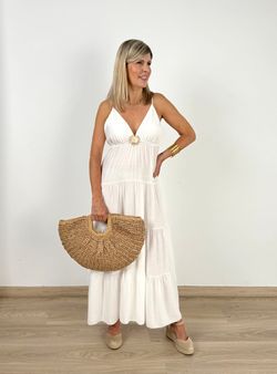 Vestido Estepona blanco
