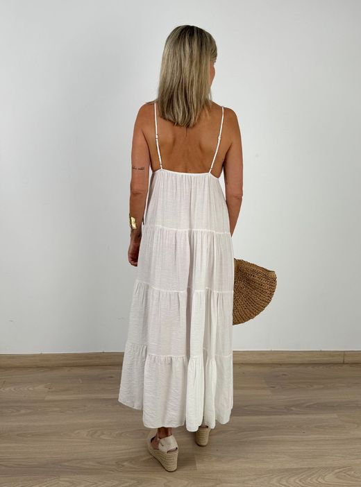 Vestido Estepona blanco