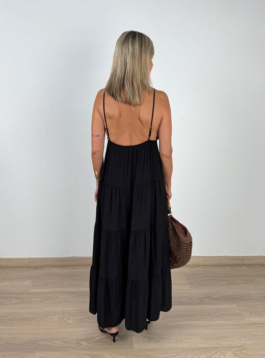 Vestido Estepona negro