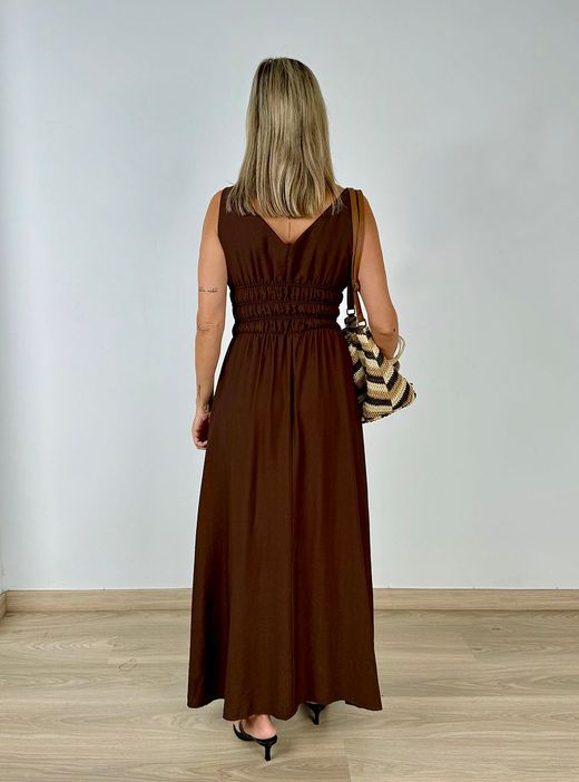 Vestido Guajira marrón