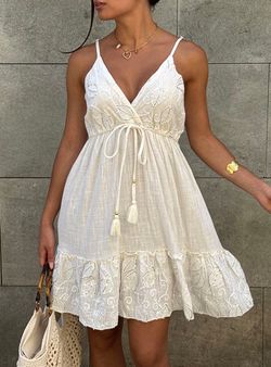 Vestido Illetes blanco