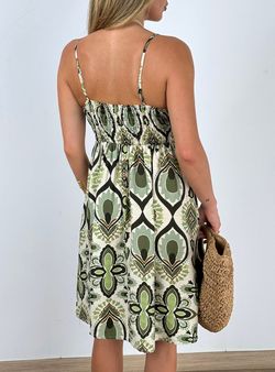 Vestido Llavaneras kaki