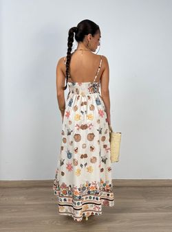 Vestido Marea beige