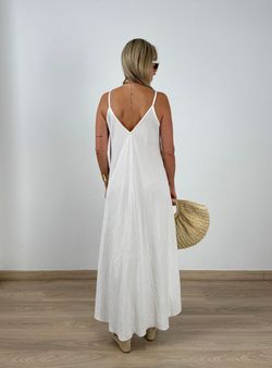 Vestido Maxi Brisa blanco