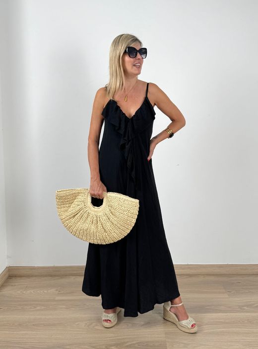 Vestido Maxi Brisa Negro