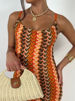 Vestido Mónaco naranja