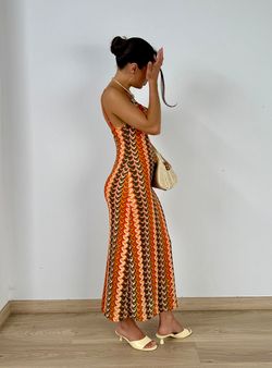 Vestido Mónaco naranja