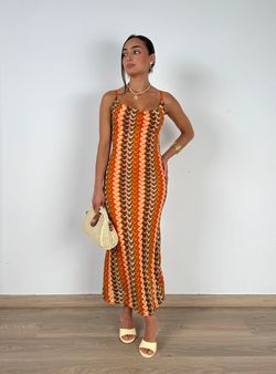 Vestido Mónaco naranja