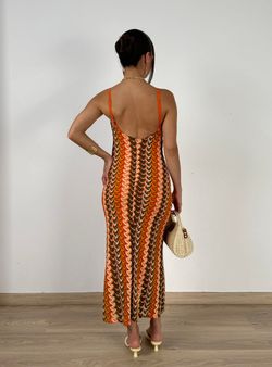 Vestido Mónaco naranja