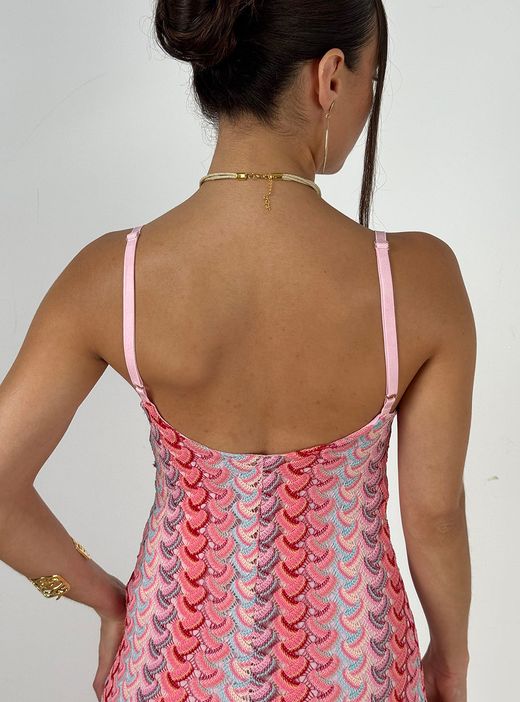 Vestido Mónaco rosa