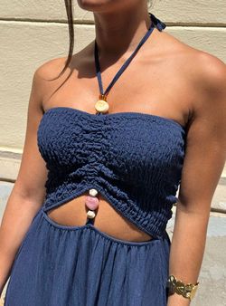 Vestido Nerja azul