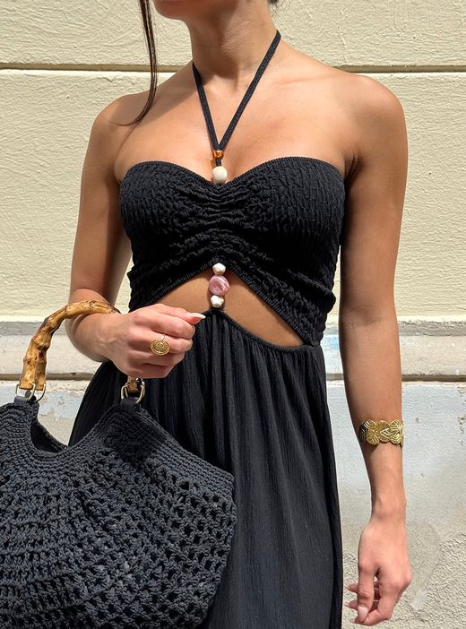 Vestido Nerja negro