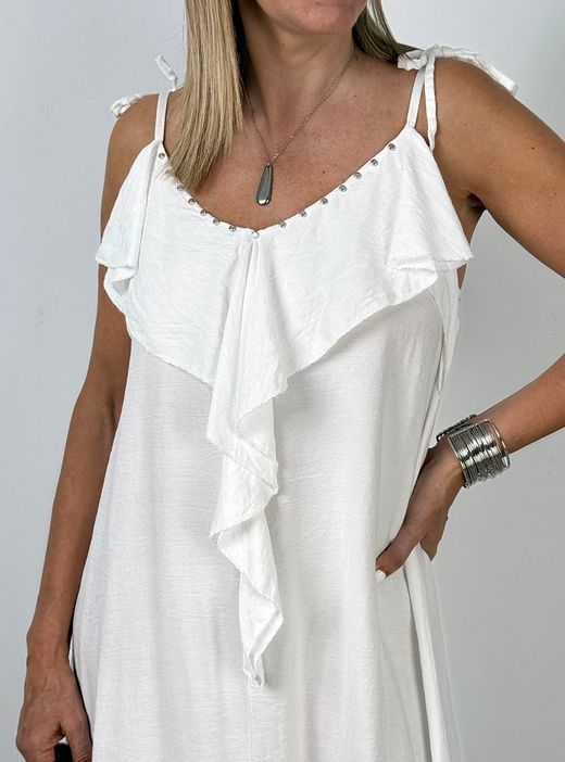 Vestido Sorrento blanco