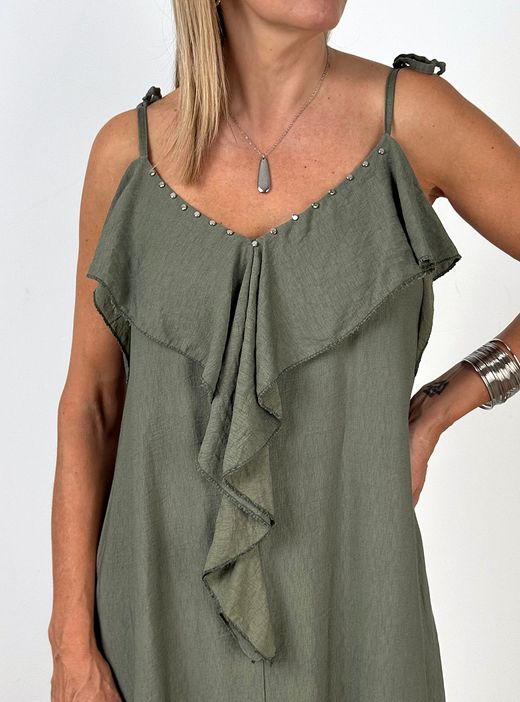 Vestido Sorrento kaki