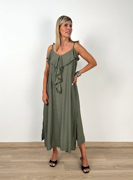 Vestido Sorrento kaki