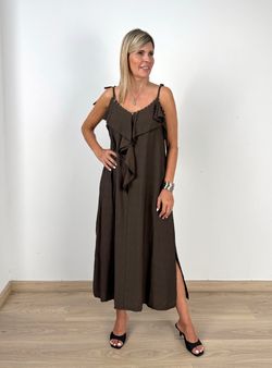 Vestido Sorrento marrón