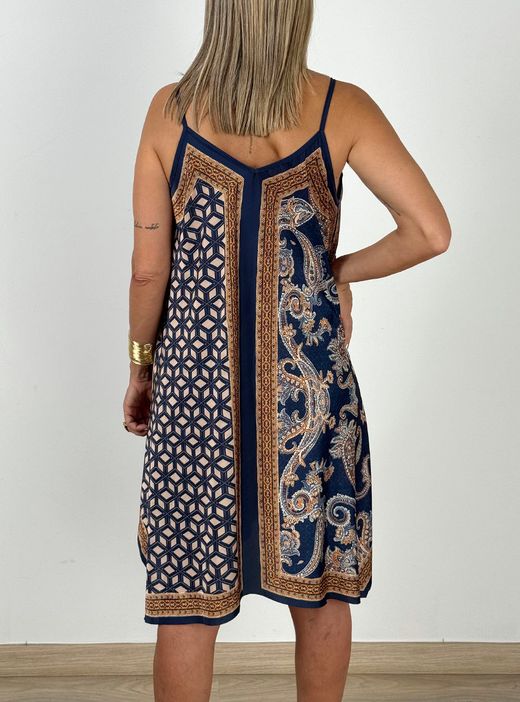 Vestido Syra azul marino