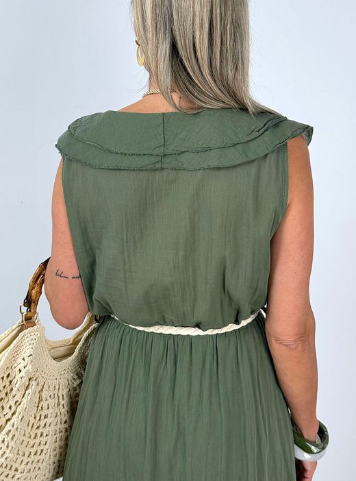 Vestido Voramar kaki