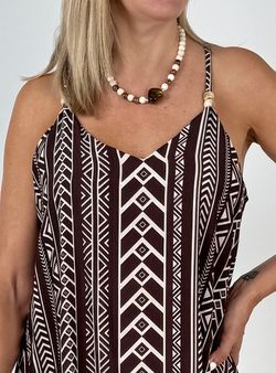 Vestido Zanzíbar marrón